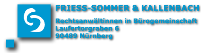 Logo_Rechtsanwältin  Gabriele Friess-Sommer