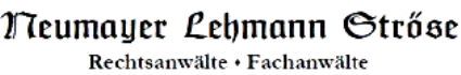 Logo_Neumayer Lehmann Ströse Rechtsanwälte Fachanwälte