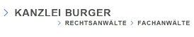 Logo_BURGER Rechtsanwälte