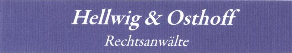 Logo_Rechtsanwälte Hellwig & Osthoff